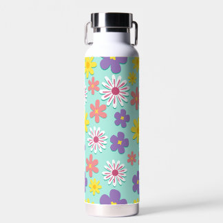 Bloemenbloesem waterfles