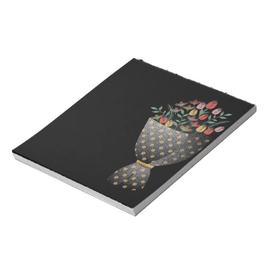 Bloemenblok Notitieblok (Linkerzijde)