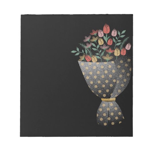 Bloemenblok Notitieblok (Voorkant)