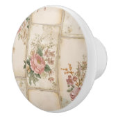  bloemenblokken keramische knop (Rechts)