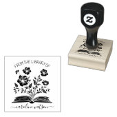 Bloemenboek uit de bibliotheek van Rubber Stamp Rubberstempel (Gestempeld)