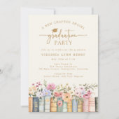 Bloemenboeken Afstudeerfeest Kaart (Voorkant)