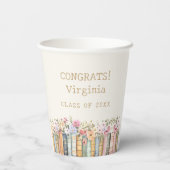 Bloemenboeken Afstuderen Papieren Bekers (Achterkant)