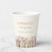 Bloemenboeken Afstuderen Papieren Bekers (Voorkant)