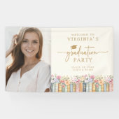 Bloemenboeken Afstuderen Spandoek (Horizontaal)