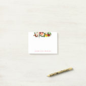 Bloemenboeket Bloemen Sjabloon Kleurrijke Waterver Post-it® Notes (Op bureau)