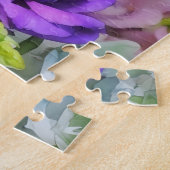 Bloemenboeket Bloemen Waterverf Stijl Kunst Legpuzzel (Zijkant)