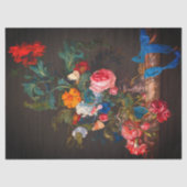 bloemenboeket bloemendecoupage tissuepapier (Voorkant)