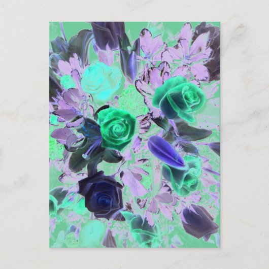 Bloemenboeket Briefkaart (Voorkant)