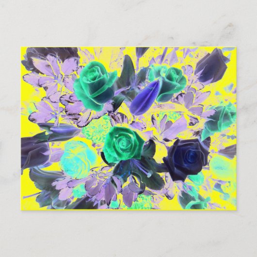 Bloemenboeket Briefkaart (Voorkant)