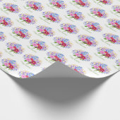 Bloemenboeket Cadeaupapier (Hoek)