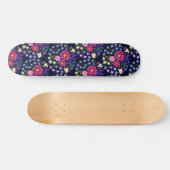 Bloemenboeket donkerblauw persoonlijk skateboard (Horizontaal)