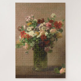 Bloemenboeket  Franse Fine Art Stilleven Legpuzzel