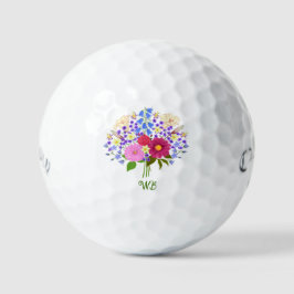 Bloemenboeket Golfballen