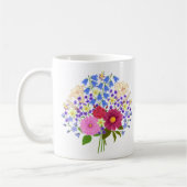Bloemenboeket Klassieke Mok (Links)
