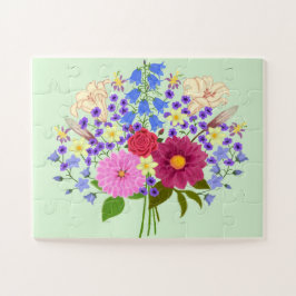 Bloemenboeket Legpuzzel