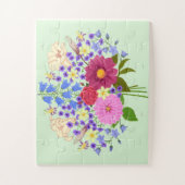 Bloemenboeket Legpuzzel (Verticaal)