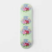 Bloemenboeket Lichtgroen Skateboard (Voorkant)