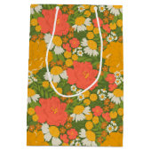 Bloemenboeket Medium Cadeauzakje (Achterkant)
