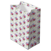 Bloemenboeket Medium Cadeauzakje (Voorkant Gekanteld)