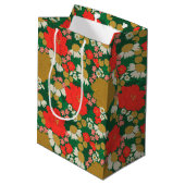 Bloemenboeket Medium Cadeauzakje (Achterkant Gekanteld)