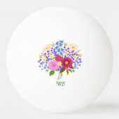 Bloemenboeket Pingpongbal (Achterkant)