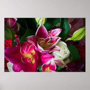 BLOEMENBOEKET POSTER