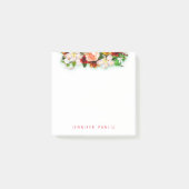 Bloemenboeket Sjabloon Elegant Modern Trendy Post-it® Notes (Voorkant)