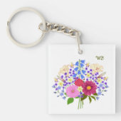 Bloemenboeket Sleutelhanger (voorkant)