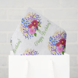 Bloemenboeket Tissuepapier