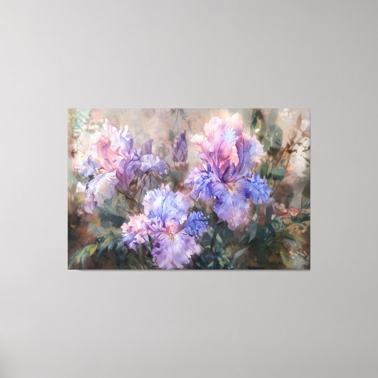 *~* Bloemenboeket TV2 Hydrangea kunst Canvas Print (Voorkant)