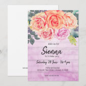 Bloemenboeket voor alle gelegenheden kaart (Voorkant / Achterkant)