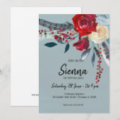 Bloemenboeket voor alle gelegenheden kaart (Voorkant / Achterkant)