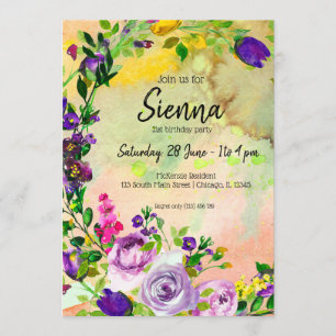 Bloemenboeket voor alle gelegenheden kaart