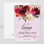 Bloemenboeket voor alle gelegenheden kaart (Voorkant / Achterkant)