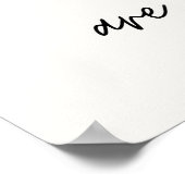  bloemenboeketbloemen zijn vrolijk poster (Hoek)