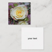 bloemenboeketkaart informatiekaartje (Voorkant / Achterkant)