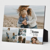 Bloemenbonus mama-herinneringsraster fotoplaat (Zijkant)