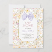  bloemenboog baby shower kaart (Voorkant)