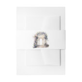 Bloemenboog bruiloft uitnodigingen wikkel (Voorkant Voorbeeld)