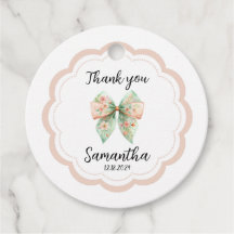 Bloemenboog Dank je voor je Favoriet Tags