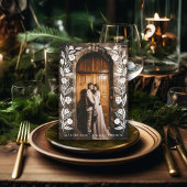 Bloemenboog foto save the date