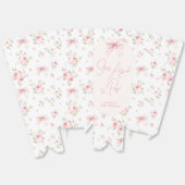 Bloemenboog staat op het punt om Baby shower Popco Bedankdoosjes (Ongevouwen)