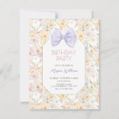  Bloemenboog Verjaardag Kaart (Voorkant)