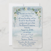 Bloemenboog voor het hernieuwen van geloften op oc kaart (Voorkant)