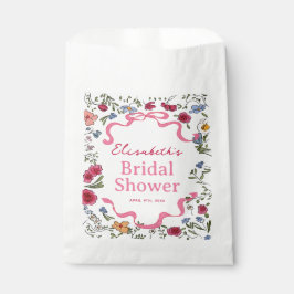 Bloemenboog Ze bindt de knoop Vrijgezellenfeest Bedankzakje