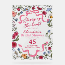 Bloemenboog Ze bindt de knoop Welkom