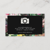 Bloemenborder | Camerologo Visitekaartje (Achterkant)