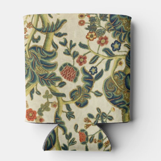  bloemenborduurwerk print blikjeskoeler (Achterkant)