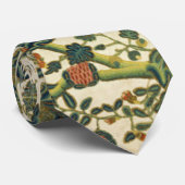  bloemenborduurwerk print stropdas (Opgerold)